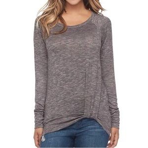 Juicy Couture heathered knit long sleeve size XS